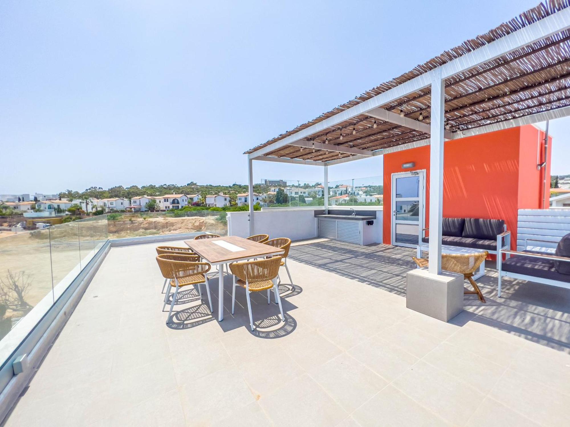 Geo Panoramic Villa +Pool +Game Room +Gym 프로타라스 외부 사진