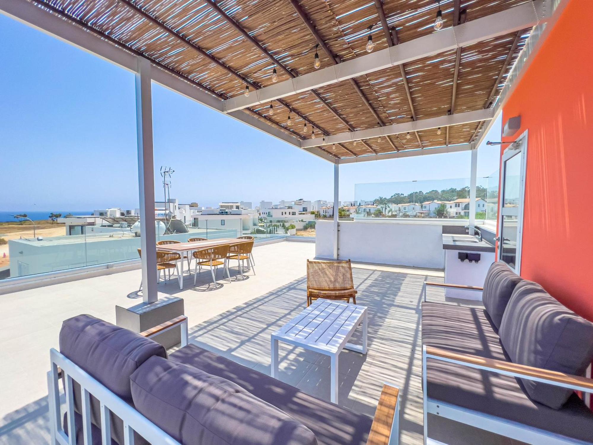 Geo Panoramic Villa +Pool +Game Room +Gym 프로타라스 외부 사진